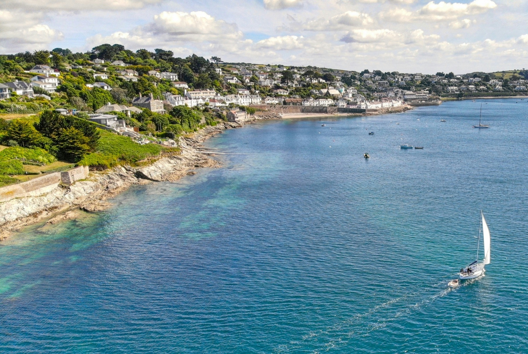 Ariel view of St Mawes